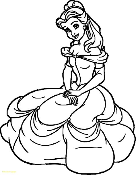 Bella Coloring Pages