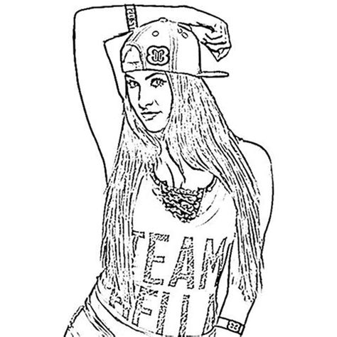 Bella Twins Coloring Pages