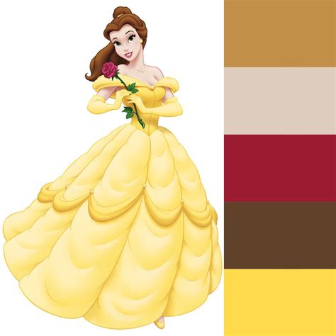 Belle Princess To Color