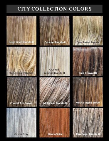 Belle Tress Color Chart