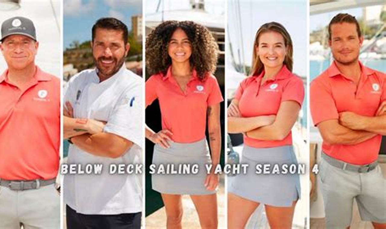 Below Deck Sailing Yacht 2024 Cast