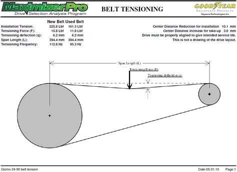 Belt Tension Calculator