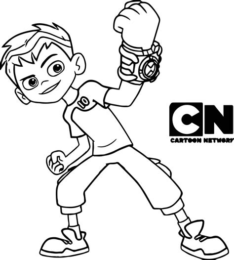 Ben Ten Printable Coloring Pages