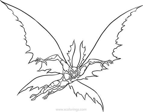 Ben 10 Coloring Pages Big Chill