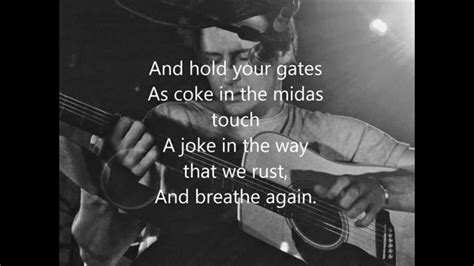 Ben Howard Oats In The Water Lyrics