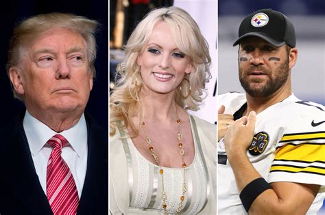 Ben Roethlisberger Stormy Daniels Donald Trump