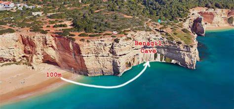 Benagil Caves view