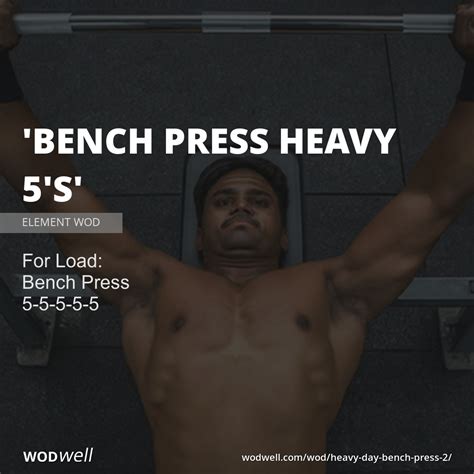 Bench Press Wod