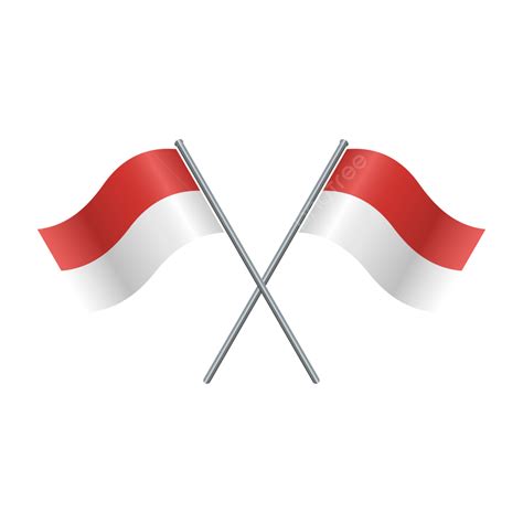 Bendera Indonesia berkibar dengan gagah