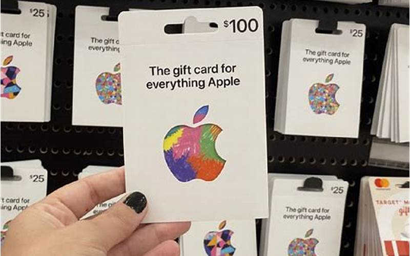 Benefits Of Apple Gift Card