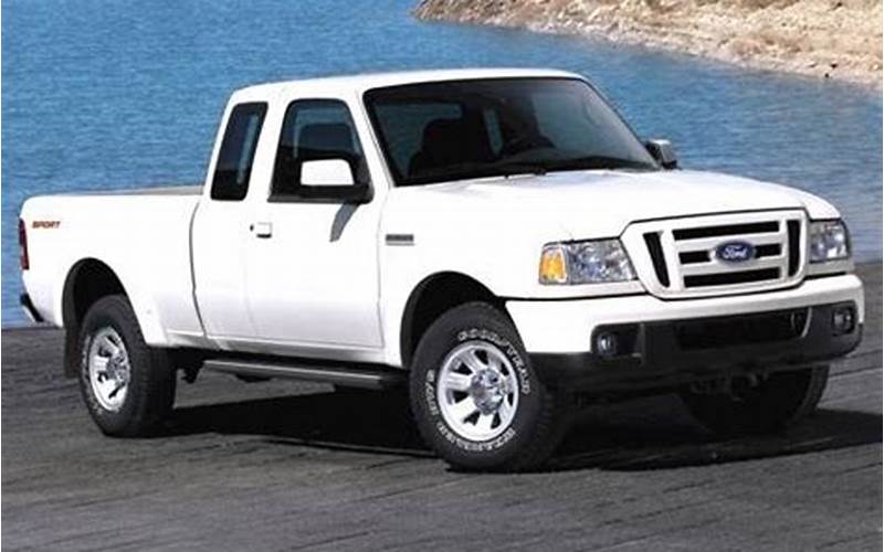 Benefits Of Buying A Used 2006-2009 Ford Ranger