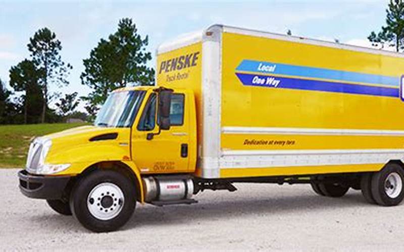 Benefits Of Buying A Used Penske Box Truck