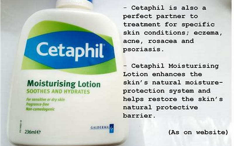 Benefits Of Cetaphil Travel Size Moisturizing Cream