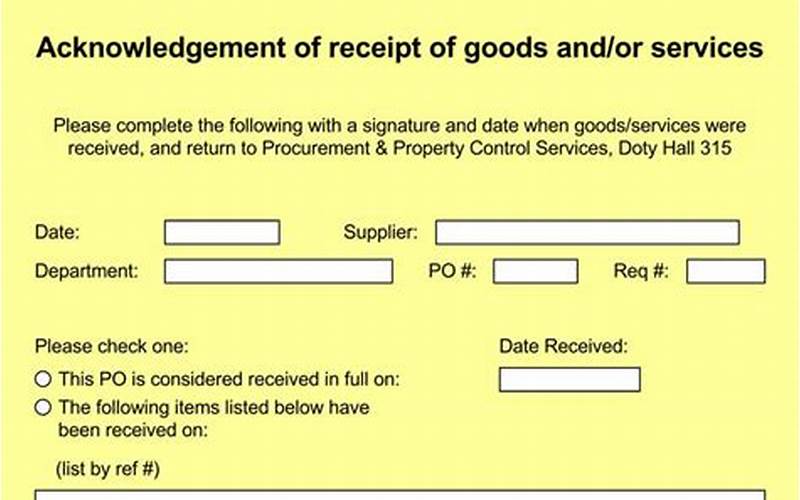 Benefits Of Documenting Receipt Of Goods
