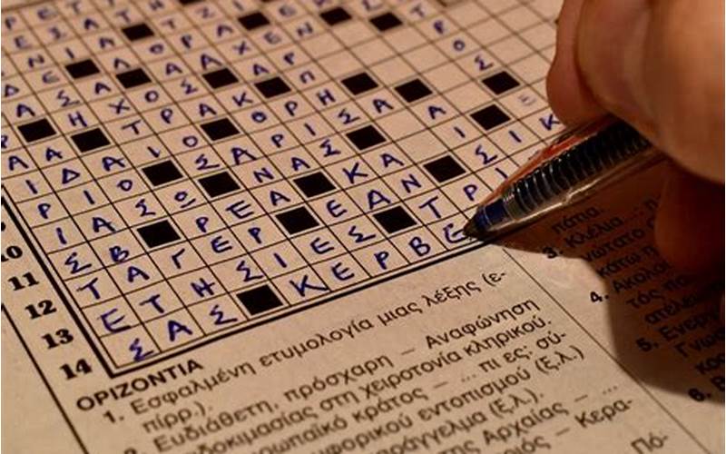 Benefits Of Playing Crossword
