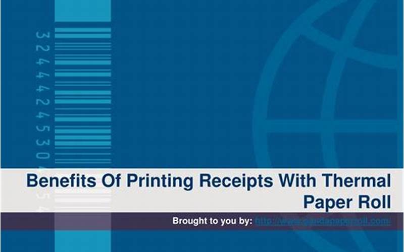 Benefits Of Printing Receipts