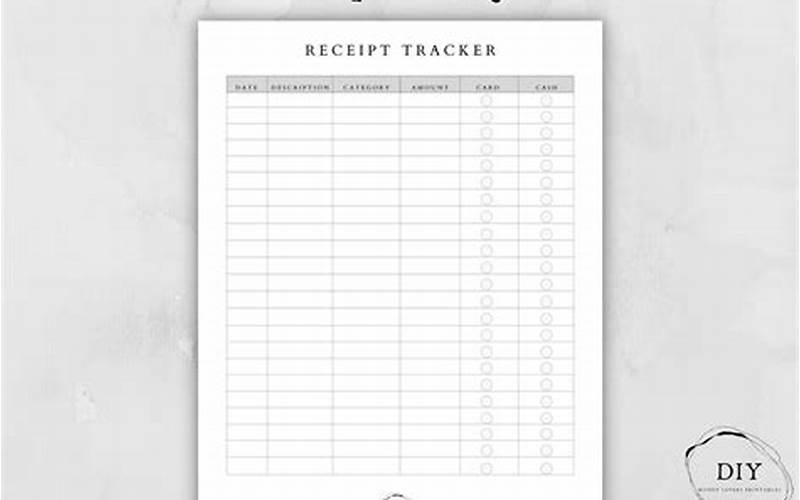 Benefits Of Receipt Tracker