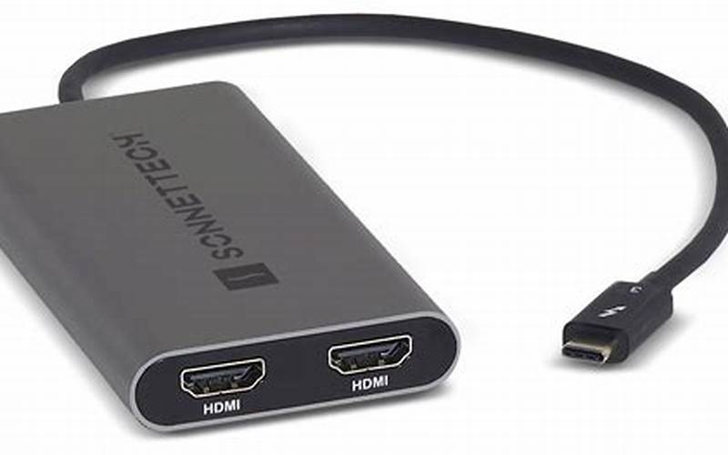 Benefits Of Thunderbolt To Hdmi