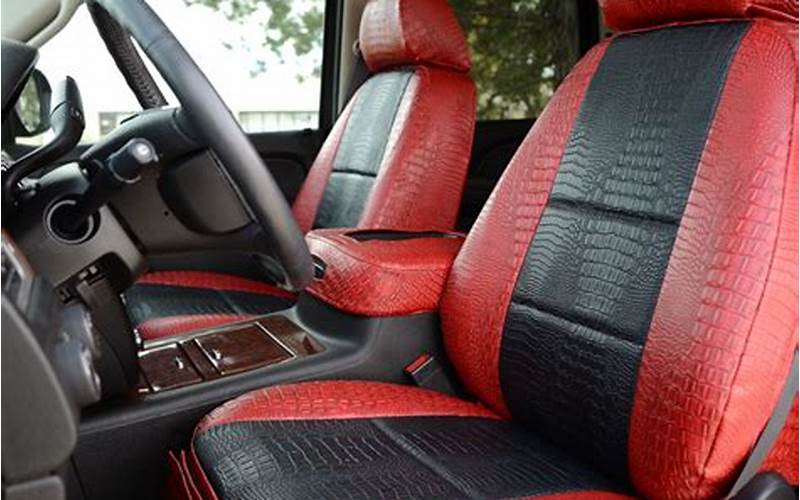 Benefits Of Using Chevrolet Truck Seat Covers