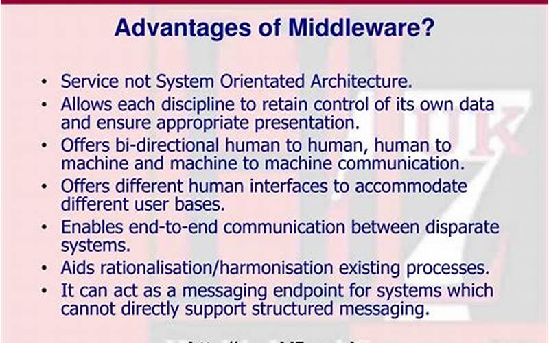 Benefits Of Using Middleware