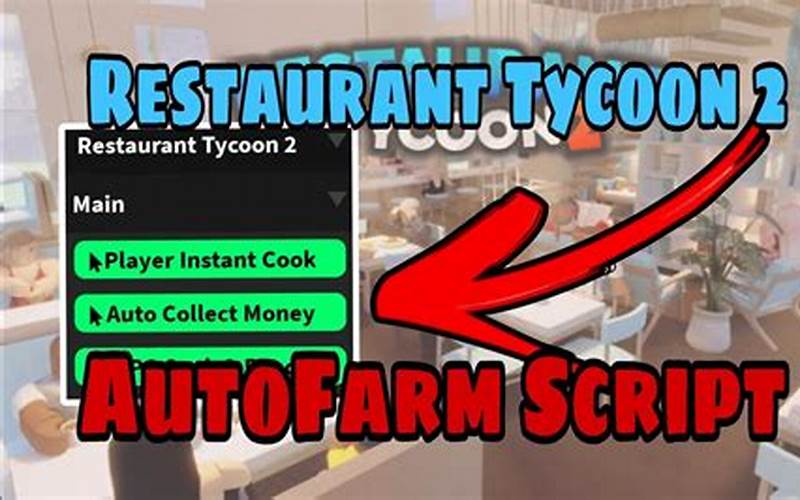 Benefits Of Using Restaurant Tycoon 2 Script