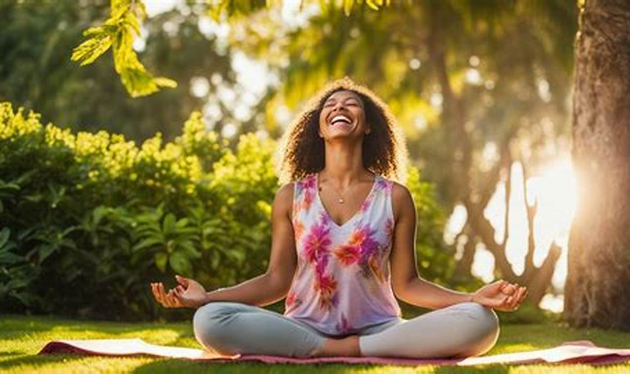 Benefits of laughter yoga for stress management