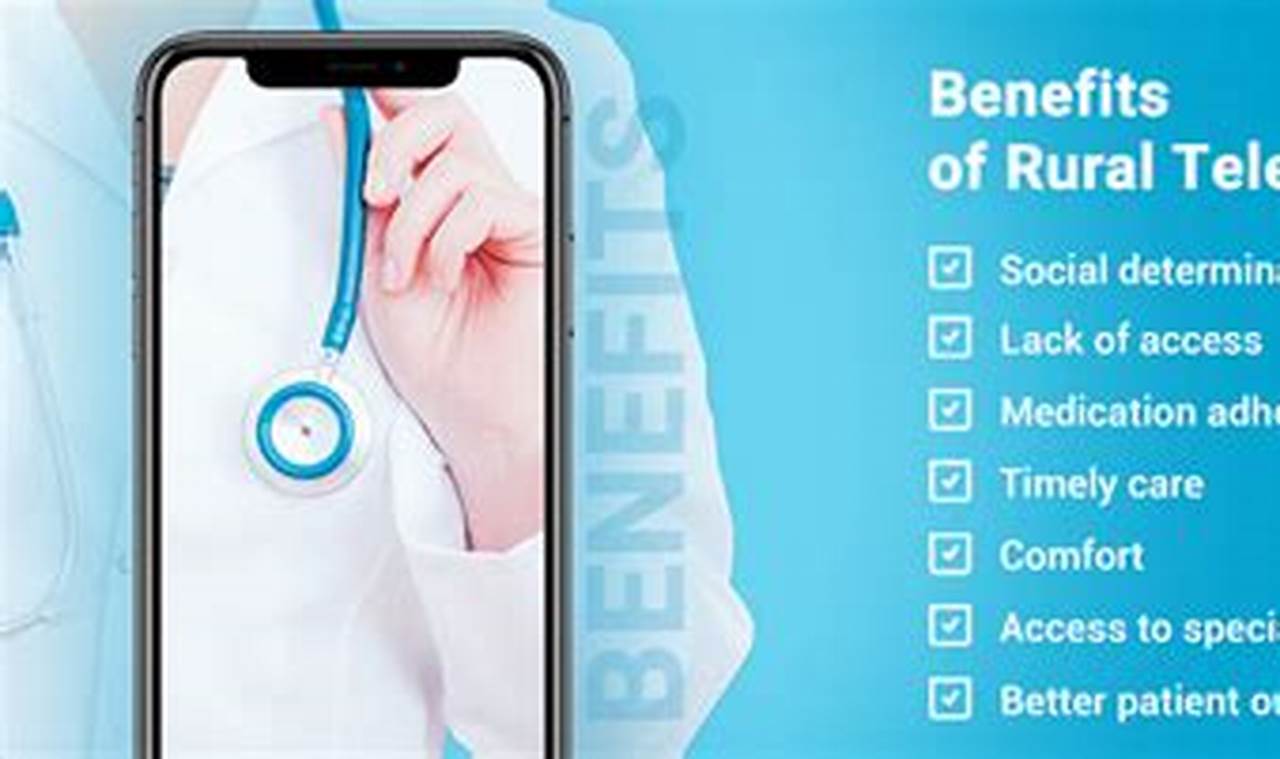 Benefits of telemedicine for rural healthcare access
