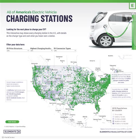 Map of EV Charging Stations