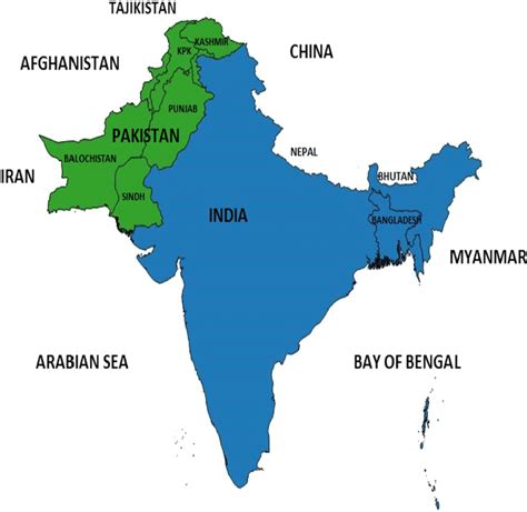 Benefits of Using MAP Map of India N Pakistan