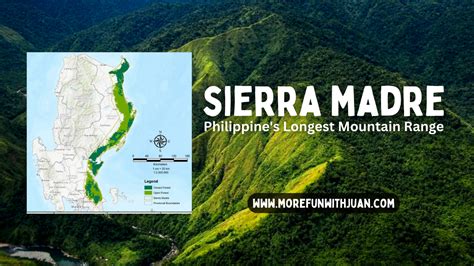 Sierra Madre Mountains on Map