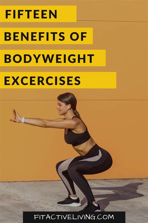 Benefits Of Bodyweight Exercises