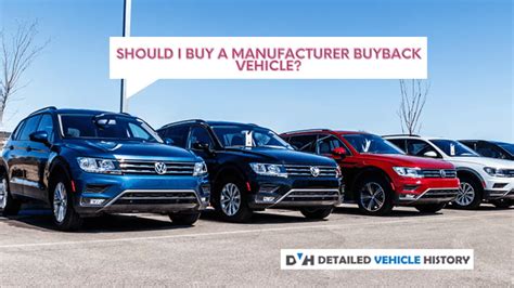 Benefits of Buying a Manufacturer Buyback Car