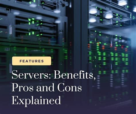 Benefits of Computer Servers