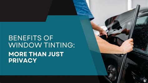 Benefits of Custom Window Tinting Enhanced Privacy