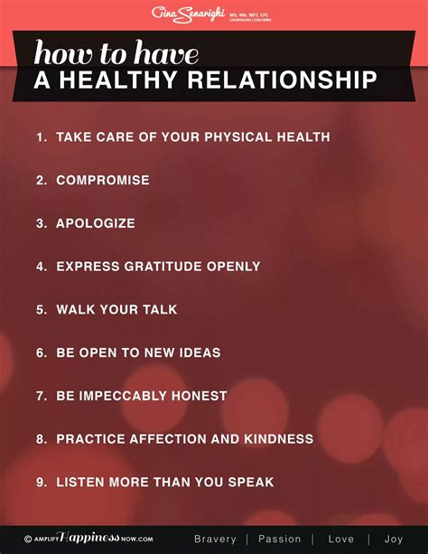 Benefits of Healthy Relationships