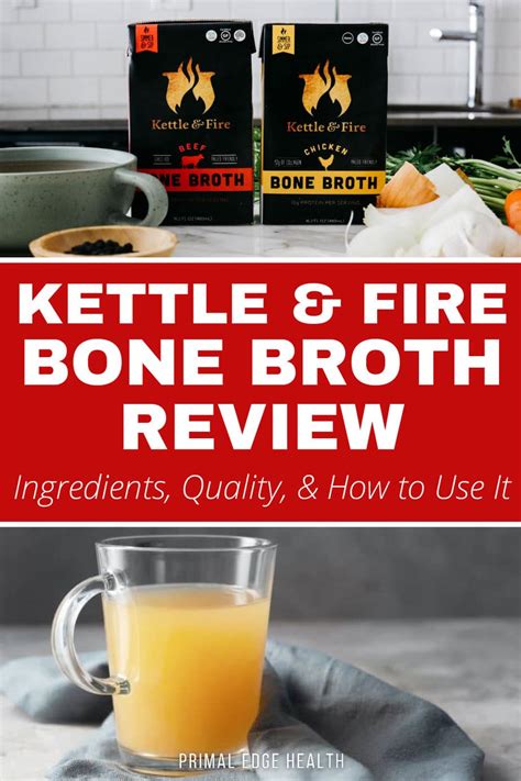 Benefits Kettle and fire bone broth