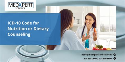 Benefits of Proper Nutritional Counseling ICD 10 Coding