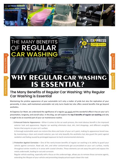 Benefits of Regular Car Washing