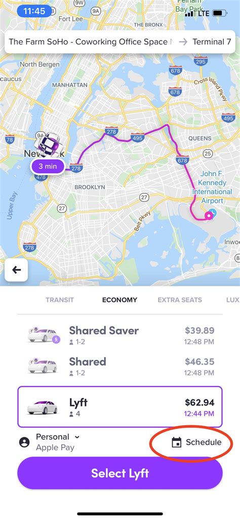 Benefits of Scheduling a Lyft in Advance
