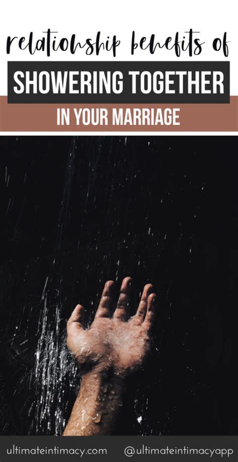Benefits of Showering Together