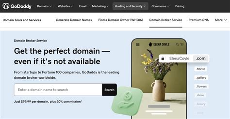Benefits of Using GoDaddy's Domain Broker Service