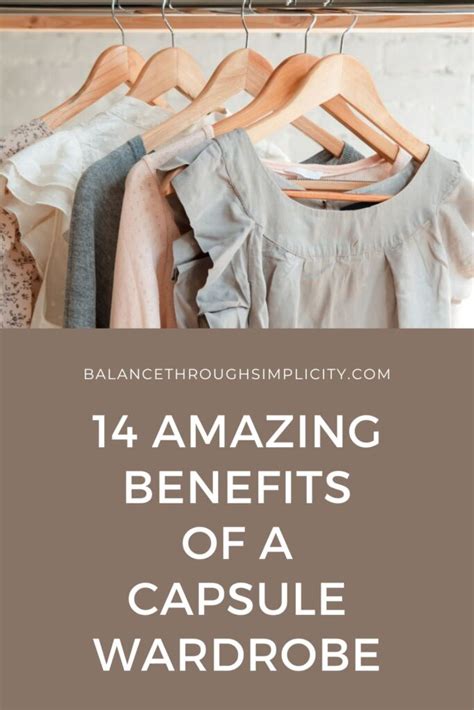 Benefits of a Capsule Wardrobe