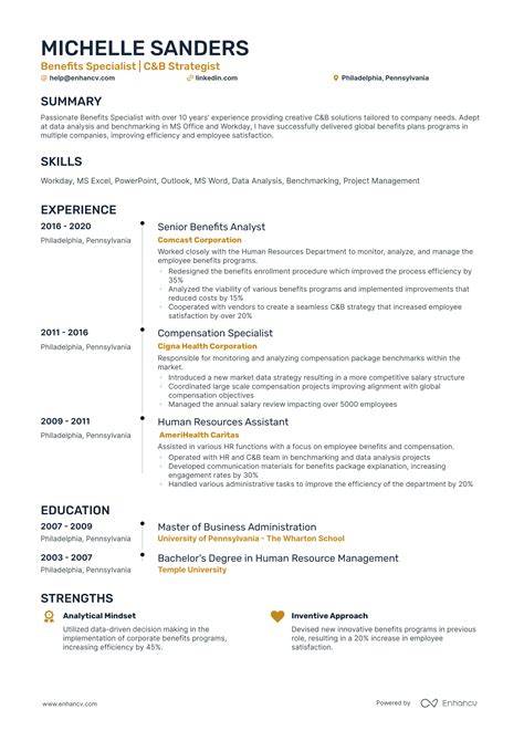 Benefits of a Timeline Resume