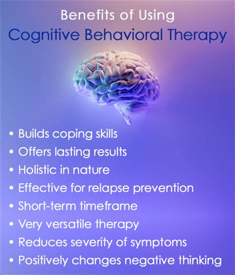 Benefits of an Effective Cognitive Behavioral Program