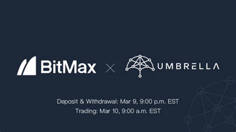 Benefits of listing UMB Token on BitMax