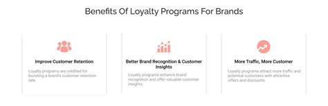 Benefits of loyalty programs for brands