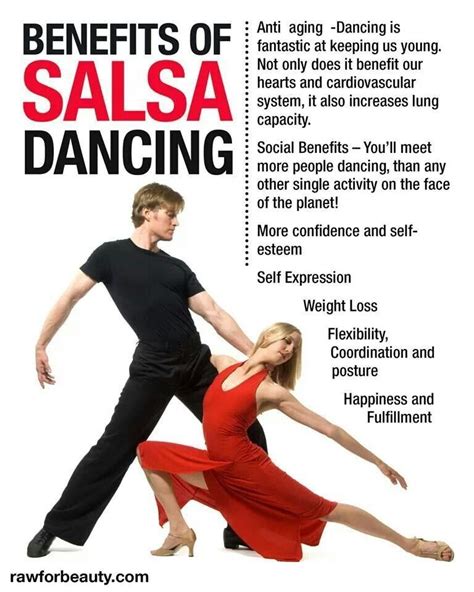 Benefits of salsa dancing