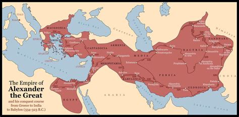 Benefits of using MAP Alexander The Great Empire Map