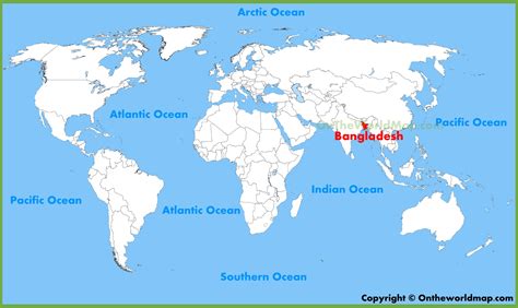 Benefits of Using MAP Bangladesh On The World Map