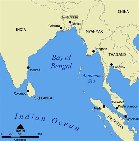 Benefits of using MAP Bay Of Bengal On Map